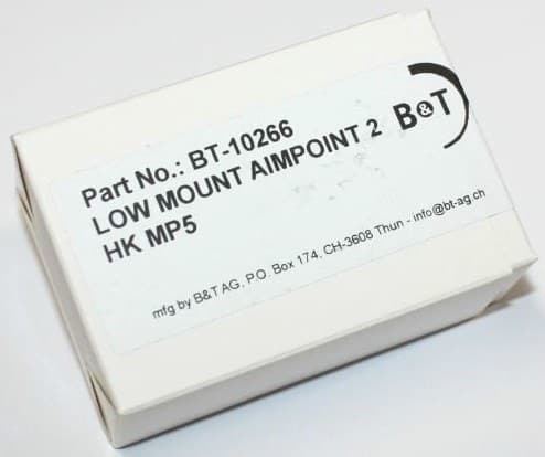 BT-10266 - AIMPOINT LOW MOUNT for HK MP5 - Made by Brügger and Thomet 6