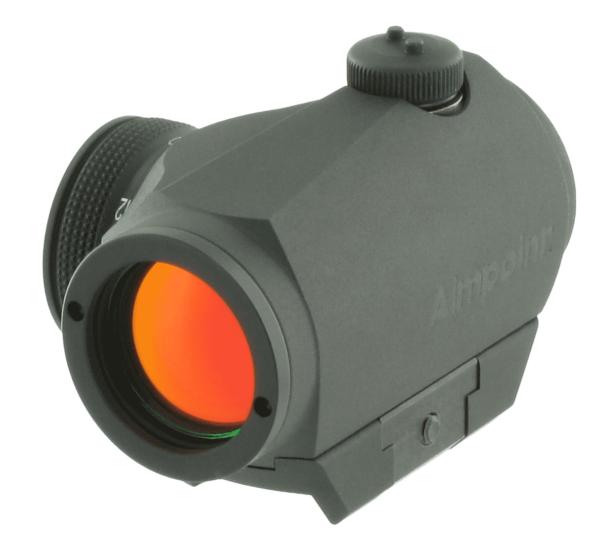 Micro T-1 Aimpoint 2MOA Sight W/ Picatinny Mount and Bikini Rubber Lens Covers 8