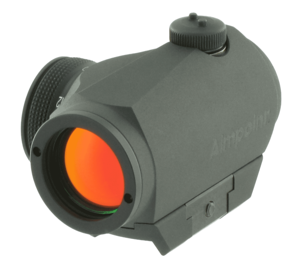 Micro T-1 Aimpoint 2MOA Sight W/ Picatinny Mount and Bikini Rubber Lens Covers 1