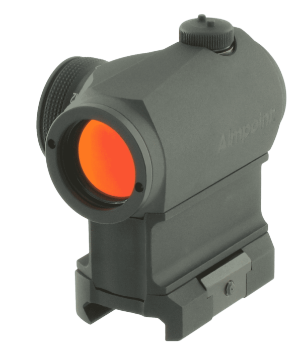 Micro T-1 Aimpoint 2MOA Sight W/ Picatinny Mount and Bikini Rubber Lens Covers 2