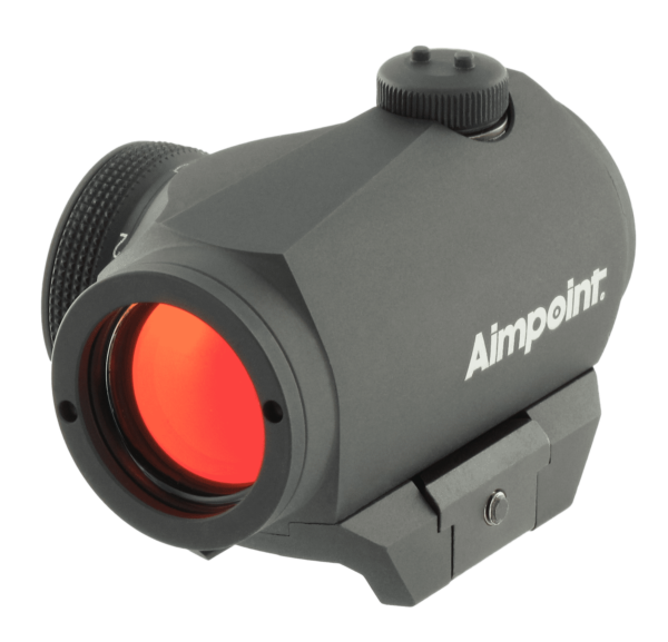 Micro H-1 Aimpoint 2MOA Red Dot Scope With Picatinny Mount 2