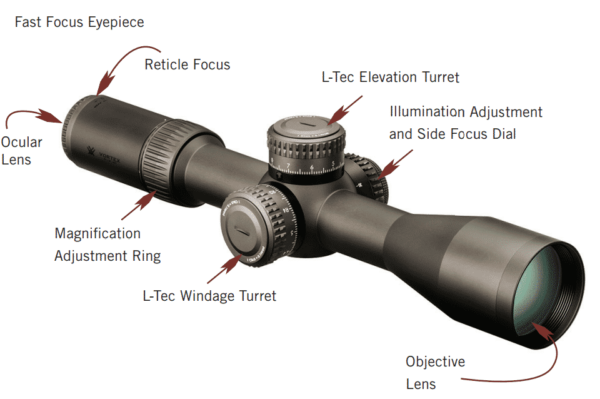 RZR-42706 Vortex Optics Razor HD Gen II 4.5-27X56 Riflescope with EBR-2C Reticle (MRAD) 1
