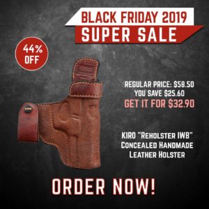 Black Friday 2019 YRSinc - KIRO Reholster IWB (YRS) 3