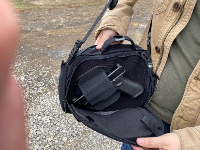Lackrif concealed carry shoulder bag