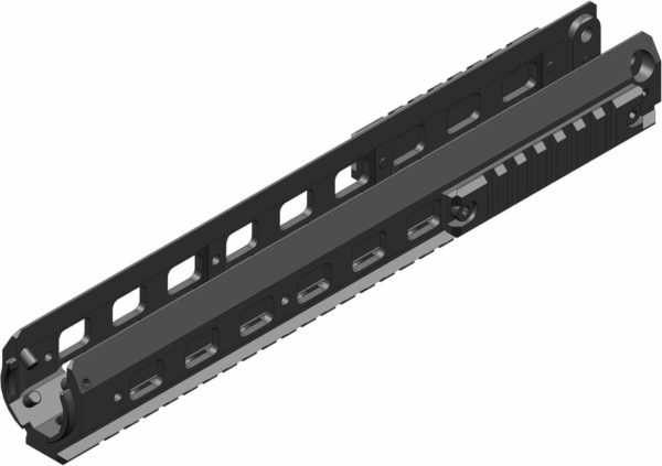 BT-21042 - B&T Black G3 Full Rail Tactical Handguard Made Of Aluminum 1