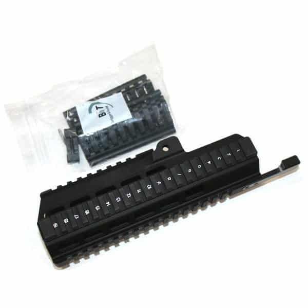 BT-21920 B&T Black 4x NAR Rails Handguard Made Of Aluminum for HKG36K 8