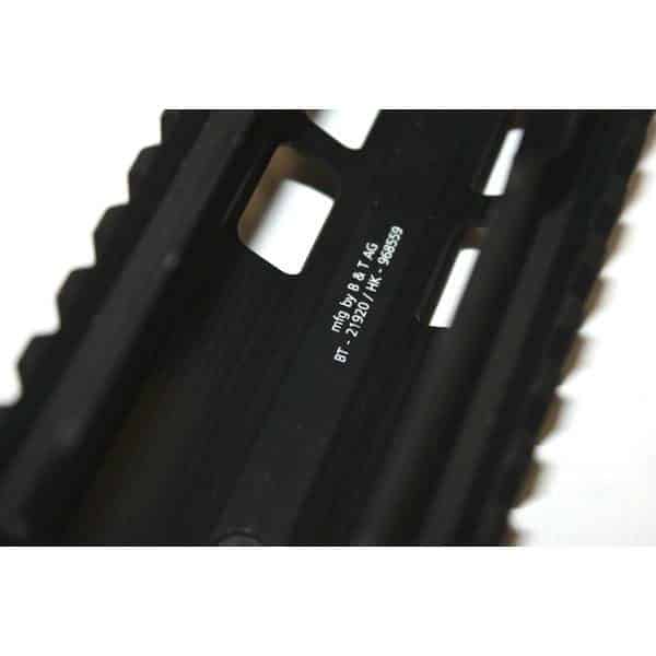 BT-21920 B&T Black 4x NAR Rails Handguard Made Of Aluminum for HKG36K 6