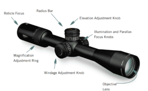 PST-5251 Vortex Optics Viper PST Gen II 5-25x50 SFP with EBR 4 Reticle (MOA)