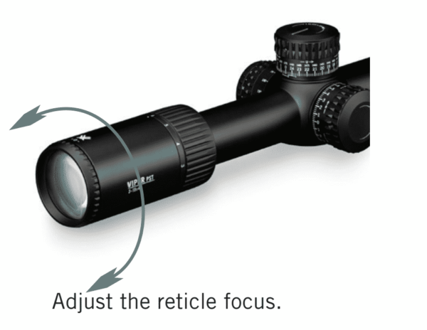 PST-5251 Vortex Optics Viper PST Gen II 5-25x50 SFP with EBR 4 Reticle (MOA) 6