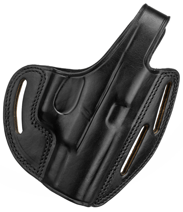 KIRO "TB Casual" Gen 2 Two Slot Belt Slide with Thumb Break Leather Holster 5