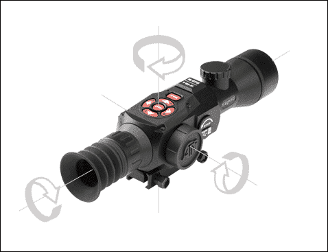 ATN X-Sight II HD 3-14×50 Smart Day/Night Riflescope with Bluetooth, Wifi, E-Barometer, Gyroscope & E-Compass (DGWSXS314Z) 6