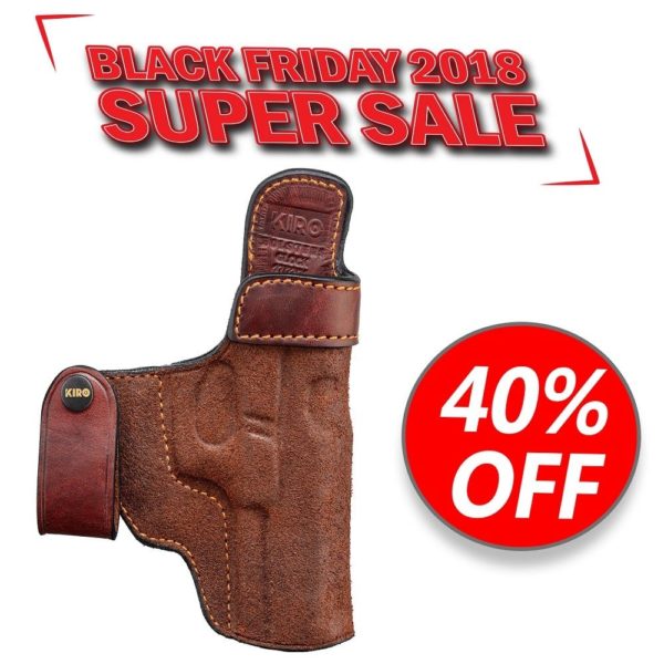 KIRO "Reholster IWB" Concealed Handmade Leather Holster 5