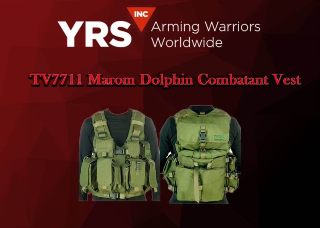 Clearance Sale! TV7711 Marom Dolphin Combatant Vest with Optional Hydration System Pouch 1 TV771 Marom Dolphin Combatant Vest