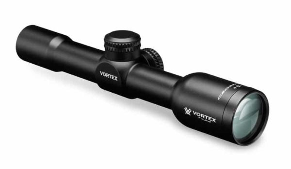 CF2-31047 Vortex Optics Crossfire II 1X24 Muzzleloader Riflescope with V-Plex Reticle (MOA) 1