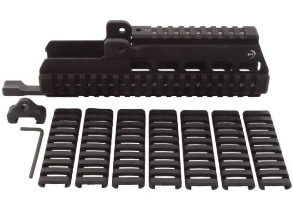 BT-21920 B&T Black 4x NAR Rails Handguard Made Of Aluminum for HKG36K 2