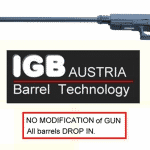 Gen 3 & 4 Glock 16" Long Barrel - IGB Austria Match Grade Polygonal 16" Threaded Barrel For 9x19 & .357 Sig Caliber 6 0004920_glock-16-barrel-igb