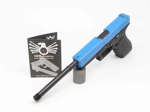 Gen 3 & 4 Glock 10" Barrels IGB Austria Match Grade Hexagonal 10" Threaded Barrel For .10 Auto, .40s&w & .45acp Calibers 3