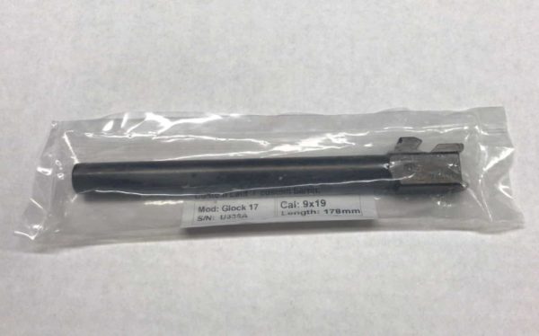 Gen 3 & 4 Glock 7.5" Barrels IGB Austria Match Grade Hexagonal Profile 7.5" Threaded Barrel For .10auto, .40s&w And .45acp Calibers 4