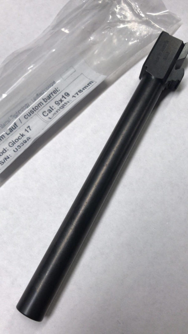 Gen 3 & 4 Glock Threaded Barrel & Fluted Barrel Standard Length - Match Grade Polygonal Profile by IGB Austria 6