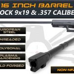Gen 3 & 4 Glock 16" Long Barrel - IGB Austria Match Grade Polygonal 16" Threaded Barrel For 9x19 & .357 Sig Caliber 1 igb_-_new_product_main_photo_-_zfi_-_16_inch_second_variation_1