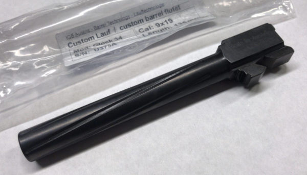 IGB Austria Standard Fluted Barrel for Gen 3 & 4 Glock 17, 19, 22, 23, 34 & 43 - 9x19 Caliber - Cosmetic Issues 4