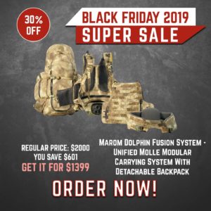 Black Friday 2019 YRSinc - Marom Dolphin Fusion System - Unified Molle Modular Carrying System With Detachable Backpack (YRS) 3