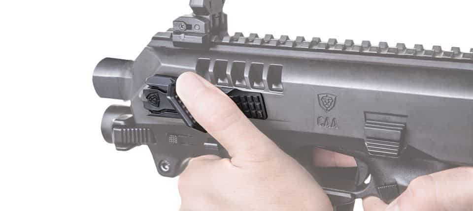 Micro Roni Gen 4 X CAA Industries PDW Converter For Glock 26 / 27 Gen 3,4,5 6