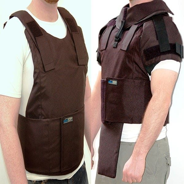 External Body armor protection level III-A with option for detachable add-ons 1