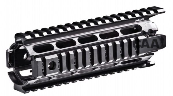 X4MS CAA M16/AR15/M4 picatinny aluminum quad rail 1