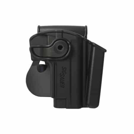 IMI-Z1280 - Polymer Holster with Integrated Mag Pouch for Sig Sauer Mosquito 1