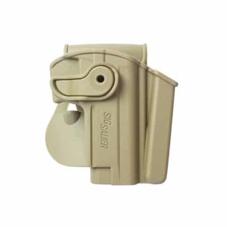 IMI-Z1280 - Polymer Holster with Integrated Mag Pouch for Sig Sauer Mosquito 2