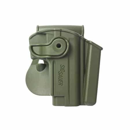 IMI-Z1280 - Polymer Holster with Integrated Mag Pouch for Sig Sauer Mosquito 3