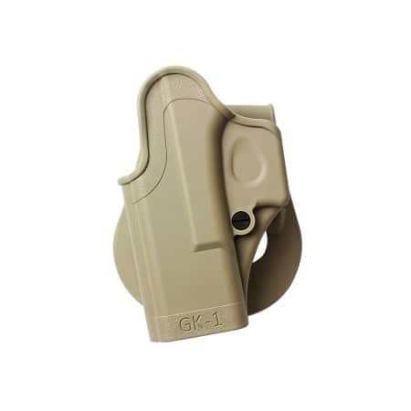 IMI-Z8010 GK1 - One Piece Polymer Holster. Glock Right Handed Gen 4 Compatible 2
