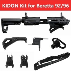 IMI Defense KIDON Innovative Pistol to Carbine Platform for Beretta 92-A1, 96-A1, ...