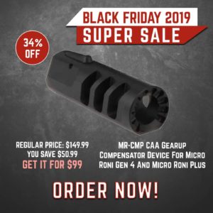 Black Friday 2019 YRSinc - MR-CMP CAA Gearup Compensator Device For Micro Roni Gen 4 And Micro Roni Plus (YRS) 3