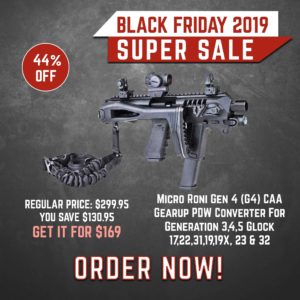 Black Friday 2019 YRSinc - Micro Roni Gen 4 (G4) 3