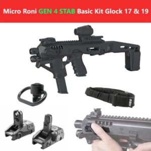 Micro Roni X Stab Gen 4 Basic Kit CAA Industries PDW Converter with Extended Stabi...