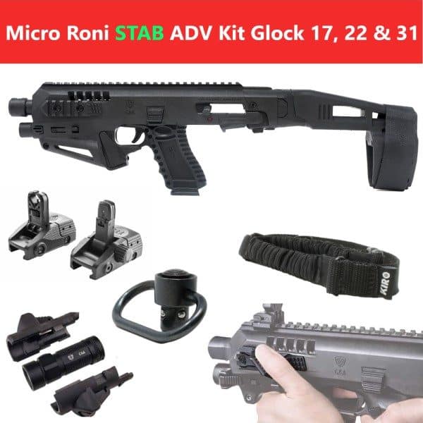 MIC-ROADV Stab CAA Gearup Micro Roni® Stab Advanced Kit for Glock 17, 22 & 31 1