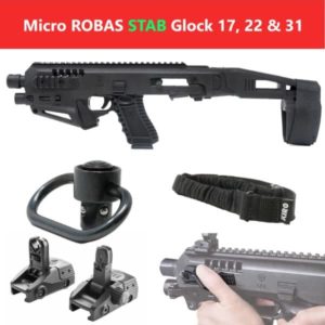 MIC-ROBAS STAB CAA Gearup Micro Roni® Stabilizer Basic Kit for Glock 17, 22 & 31