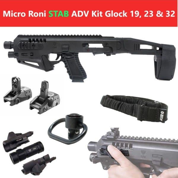 MIC-ROADV Stab CAA Gearup Micro Roni® Stab Advanced Kit for Glock 19, 23 & 32 1