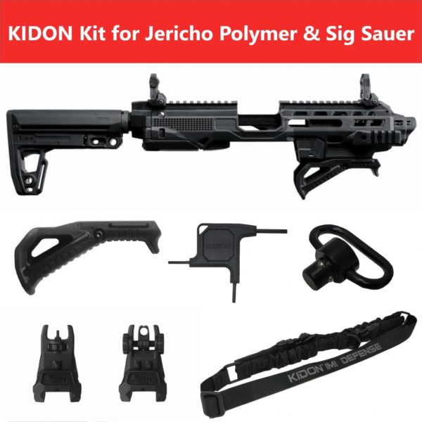 KIDON IMI Defense Innovative Pistol to Carbine Platform for Jericho Polymer Frame & Sig Sauer P320 X Five 1