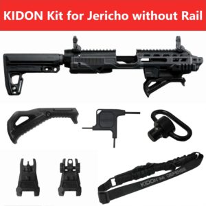 KIDON IMI Defense Innovative Pistol to Carbine Platform for Jericho Steel Frame Wi...