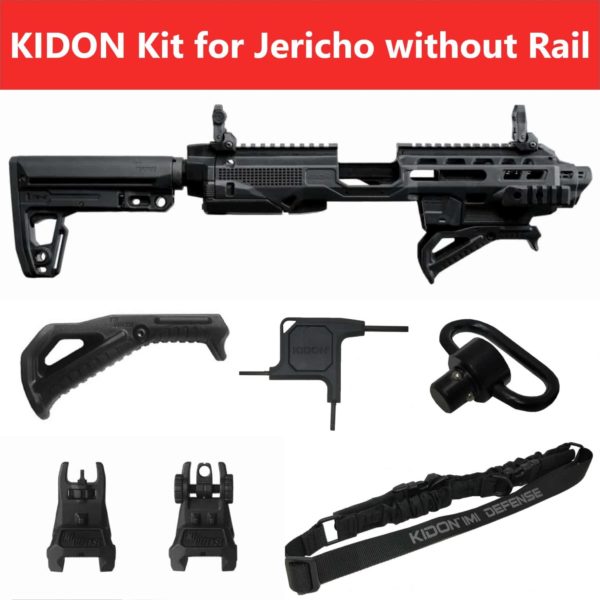 KIDON IMI Defense Innovative Pistol to Carbine Platform for Jericho Steel Frame Without Picatinny rail 1