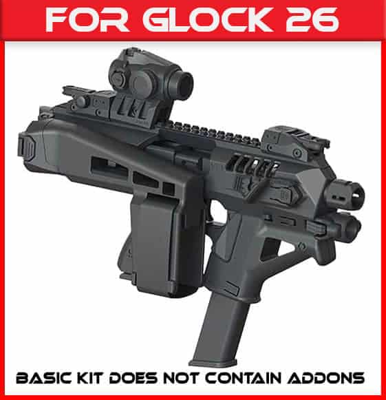 Micro Roni Glock 26 / 27 Stabilizer Gen 4 / Gen 4 X CAA Industries