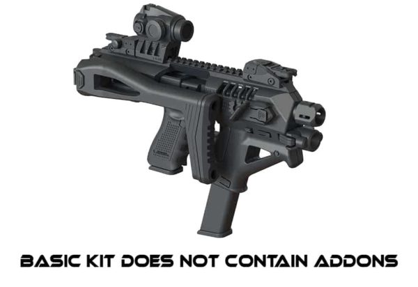 Micro Roni Gen 4 (G4) CAA Industries PDW Converter for Generation 3,4,5 Glock 17,22,31,19,19X, 23 & 32 - MCK is not a CAA Israel product! 1