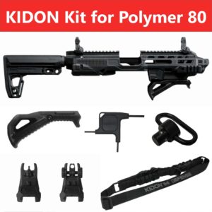 IMI Defense KIDON Innovative Pistol to Carbine Platform for Polymer 80 Frames (P80)