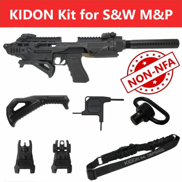 KIDON NON-NFA for S&W M&P Pro 5", Girsan MC28 SA, MC 28 SAC, MC 28 .40SA, MC 28 SAS, Glock 20/21/34/35/41 & EMTAN Ramon (IMI Defense) 1