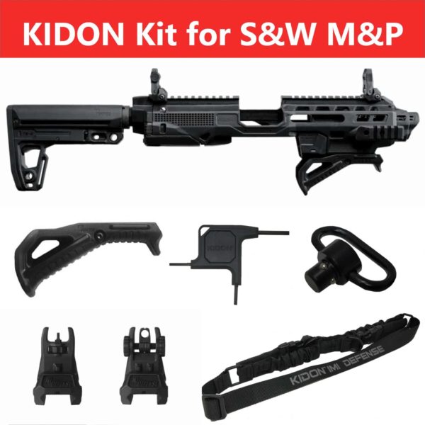 IMI Defense KIDON Innovative Pistol to Carbine Platform for S&W M&P, S&W M&P Pro 5', Girsan, Glock 21/34/35/41& EMTAN Ramon 1