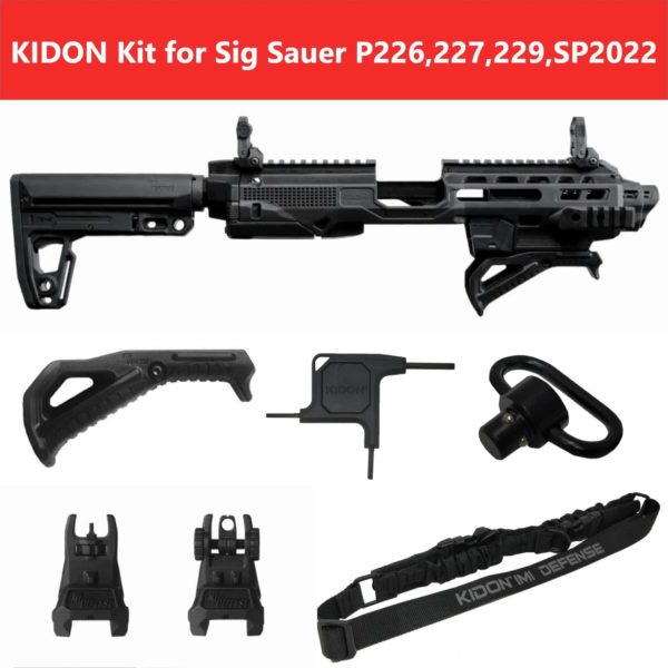 KIDON IMI Defense Innovative Pistol to Carbine Platform for Sig Sauer P226,227,229,SP2022 1