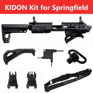 IMI Defense KIDON Innovative Pistol to Carbine Platform for Springfield XD & H...